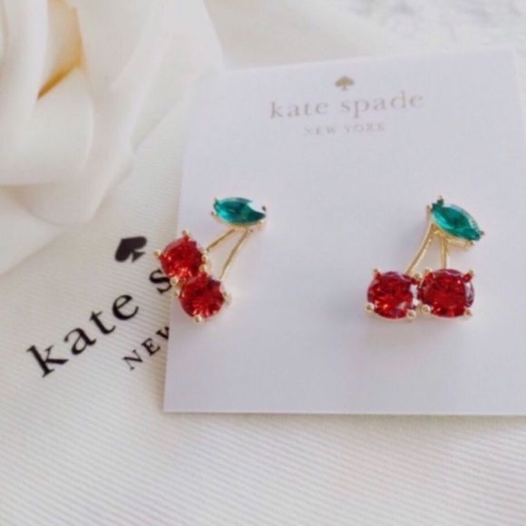 Kate Spade • Ma Cheriè Cherry Earrings - Picture 6 of 8